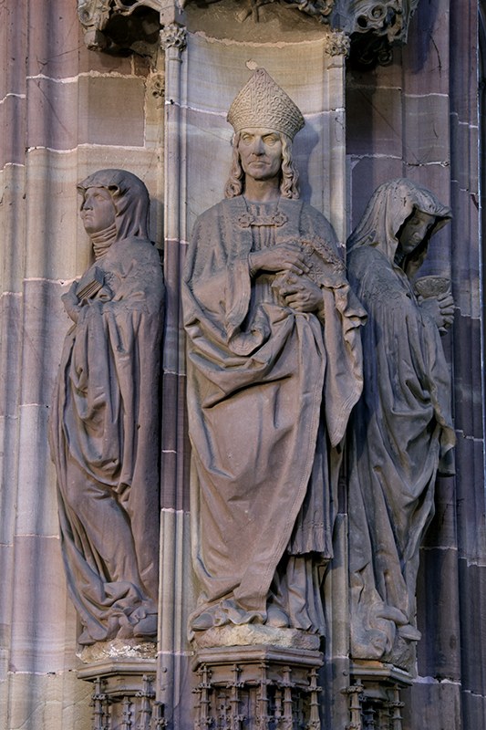 Sculpture de Philippe Grass à l'intérieur de la chapelle Saint-Laurent, crédit : F.OND, photo : Vincent Cousquer